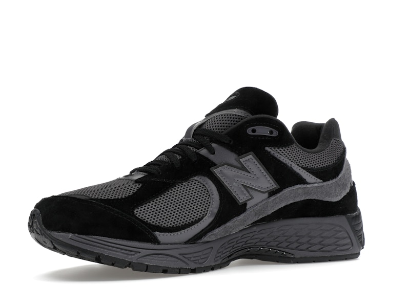 New Balance 2002R Black Dark Grey