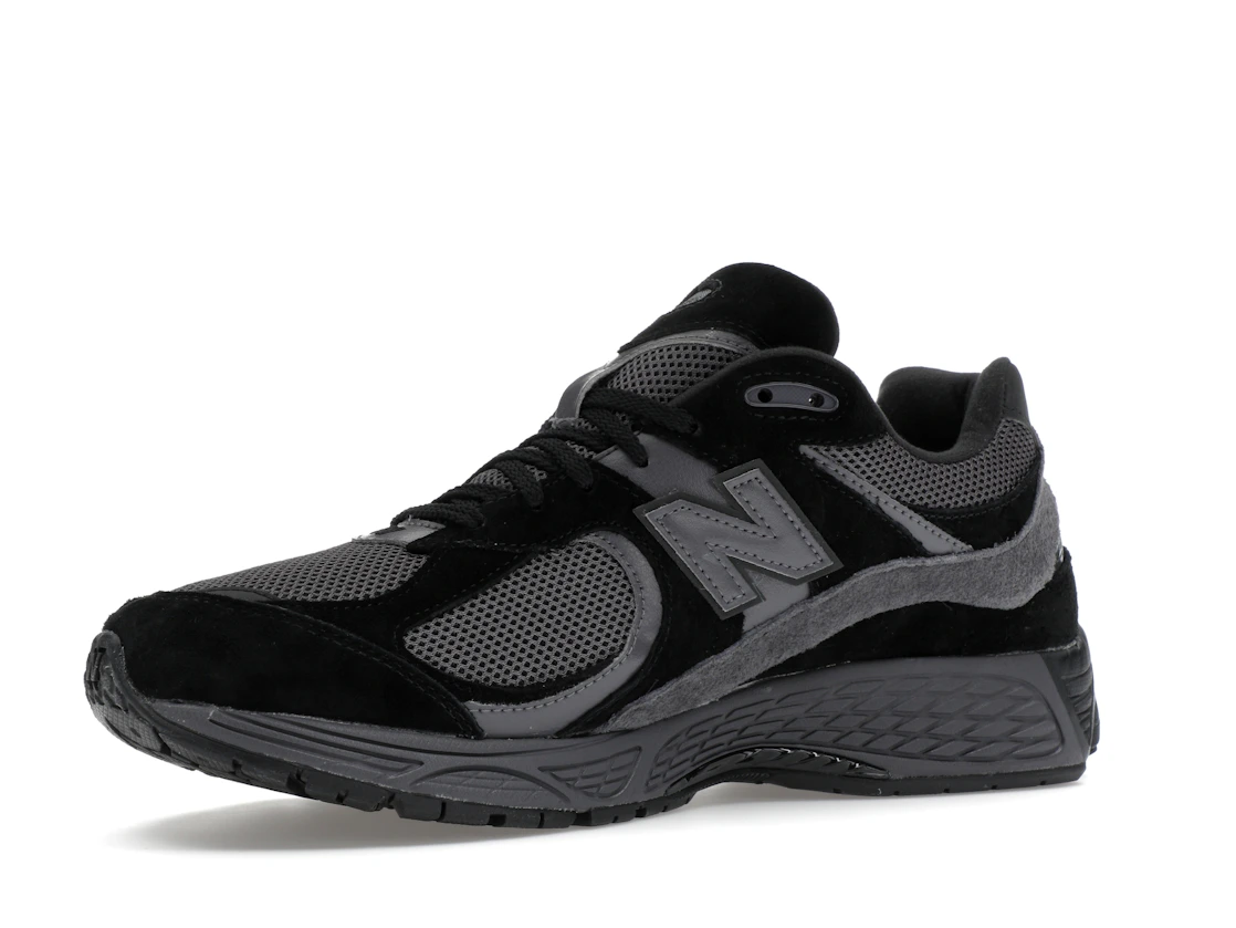 New Balance 2002R Black Dark Grey