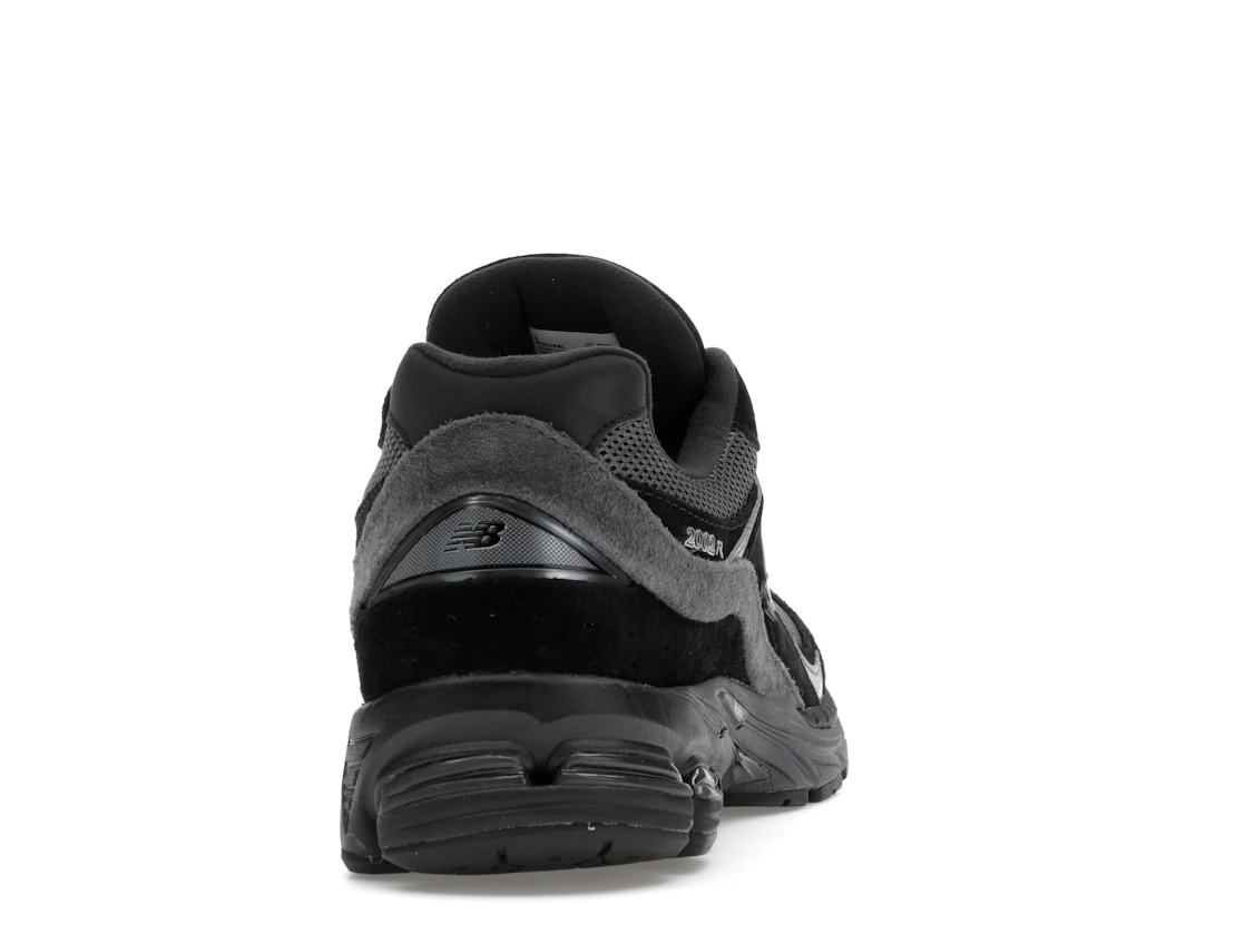 New Balance 2002R Black Dark Grey