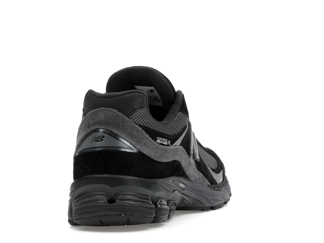 New Balance 2002R Black Dark Grey