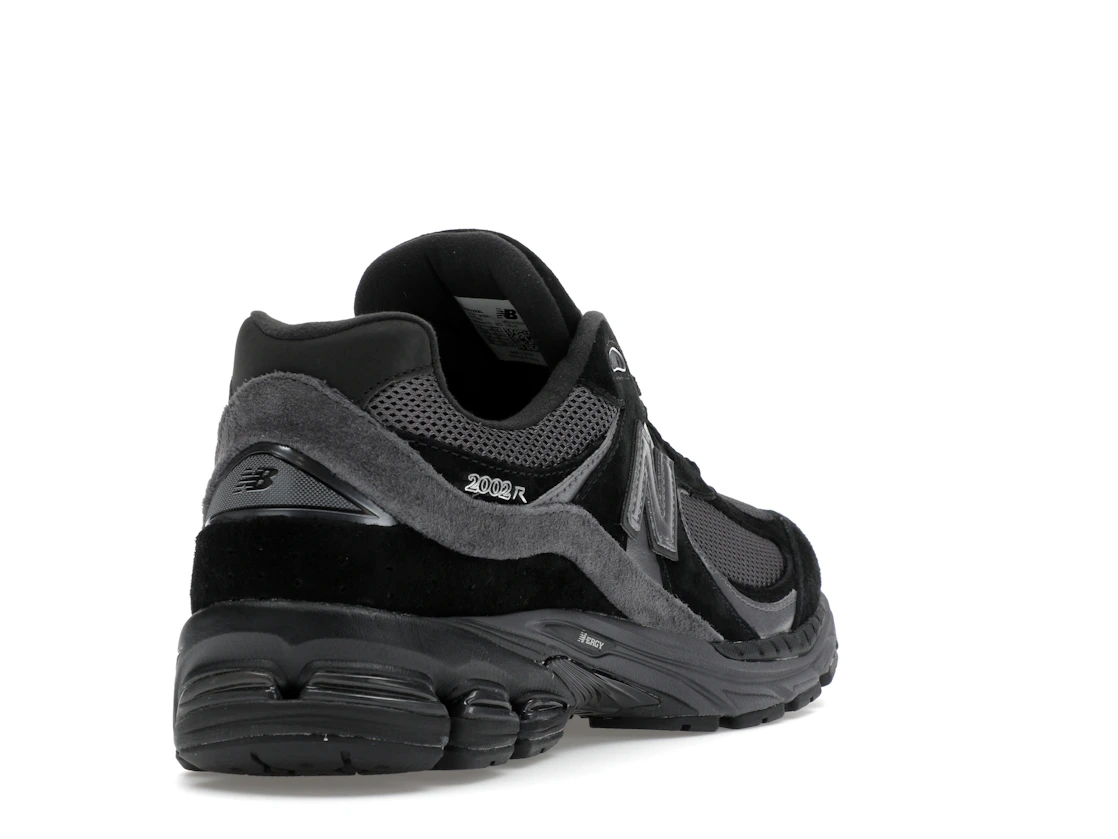 New Balance 2002R Black Dark Grey