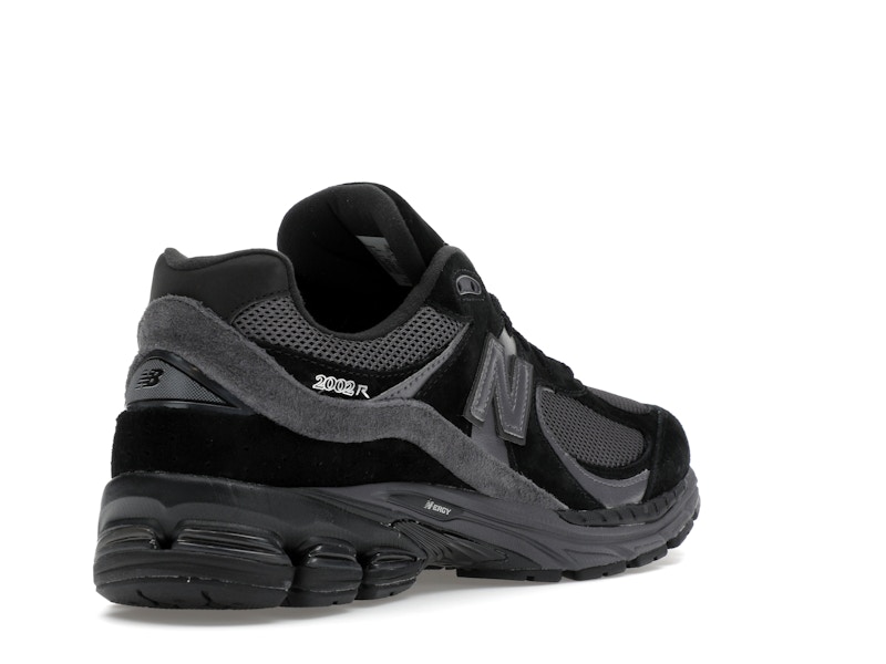 New Balance 2002R Black Dark Grey