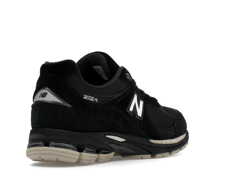 New Balance 2002R Black Timber Wolf White