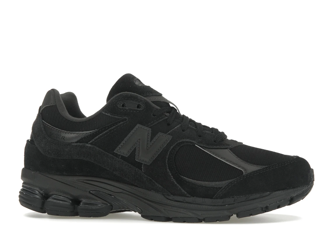 New Balance 2002R Triple Black Suede