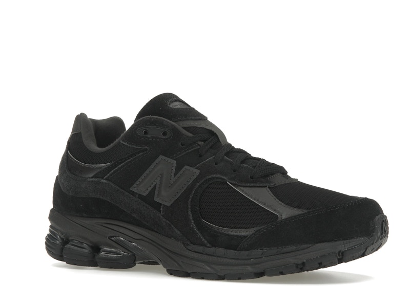 New Balance 2002R Triple Black Suede
