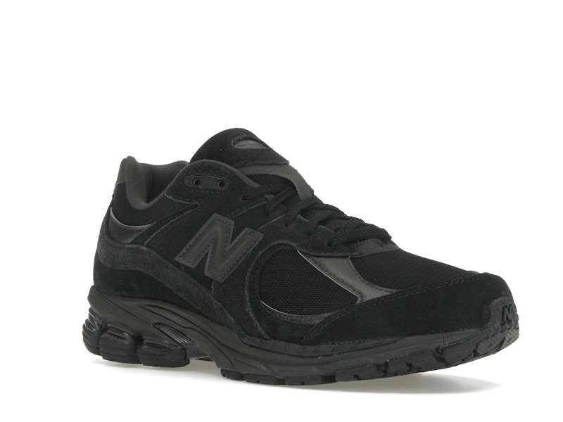 New Balance 2002R Triple Black Suede