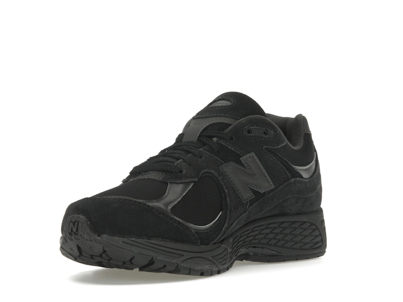 New Balance 2002R Triple Black Suede