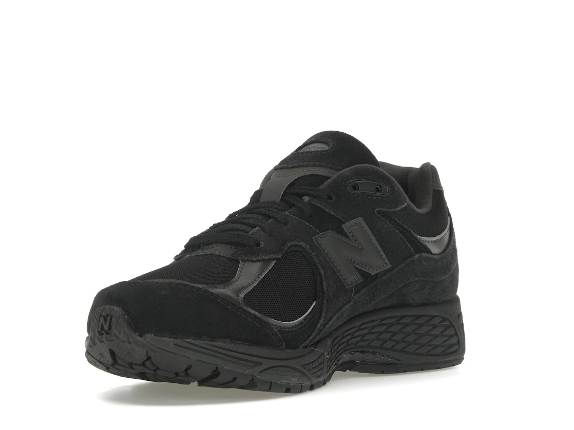 New Balance 2002R Triple Black Suede