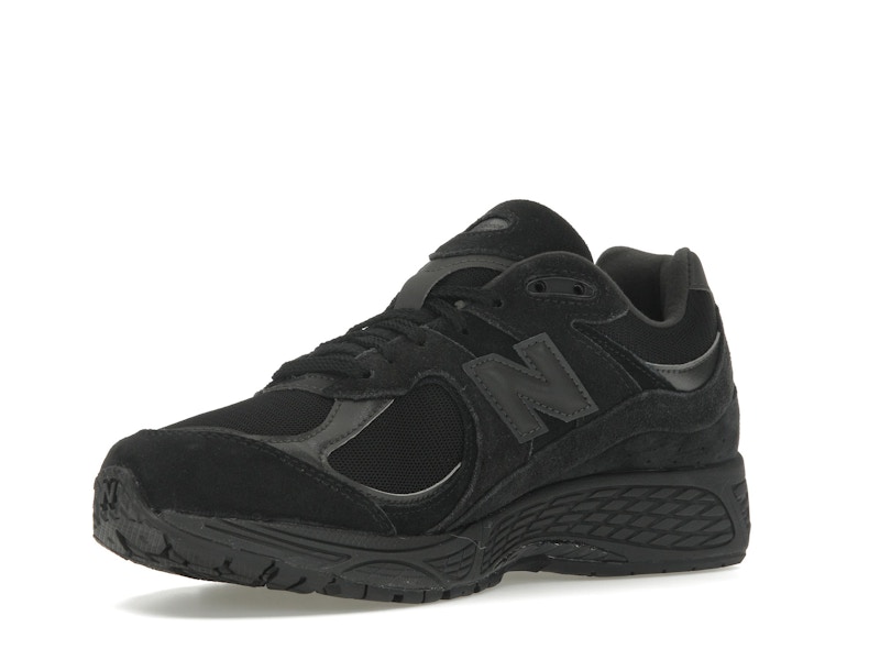 New Balance 2002R Triple Black Suede