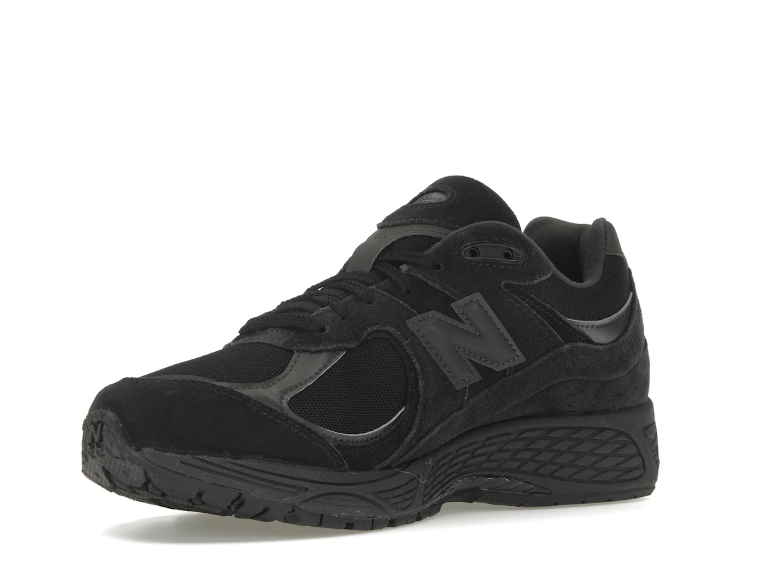 New Balance 2002R Triple Black Suede