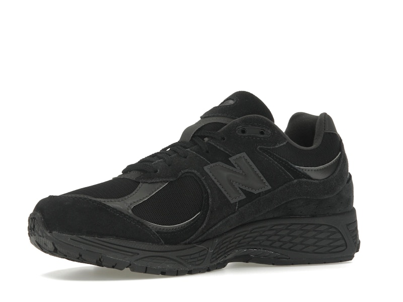 New Balance 2002R Triple Black Suede