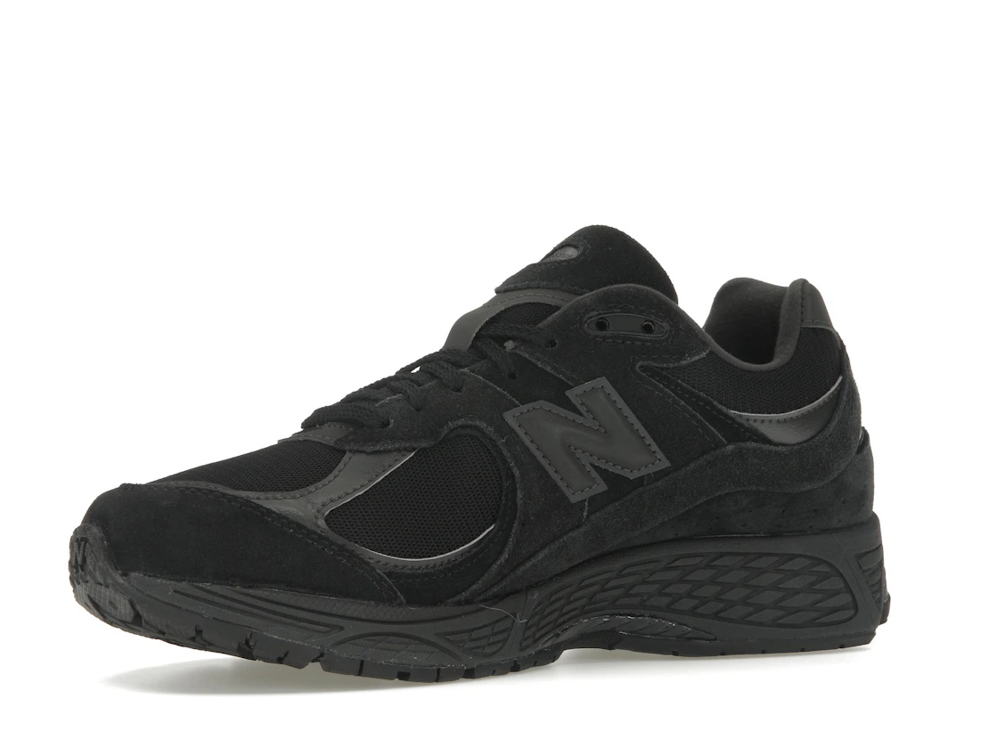 New Balance 2002R Triple Black Suede