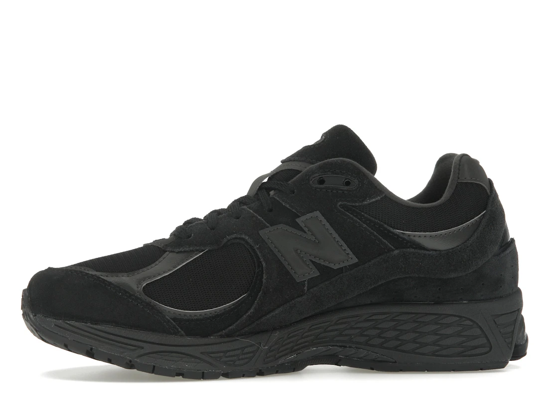 New Balance 2002R Triple Black Suede