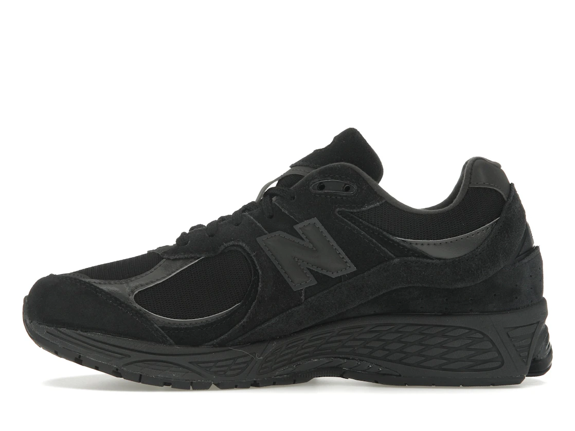 New Balance 2002R Triple Black Suede