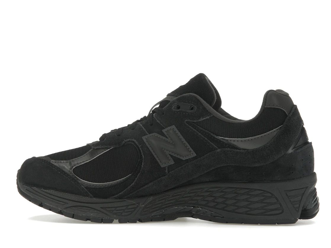 New Balance 2002R Triple Black Suede