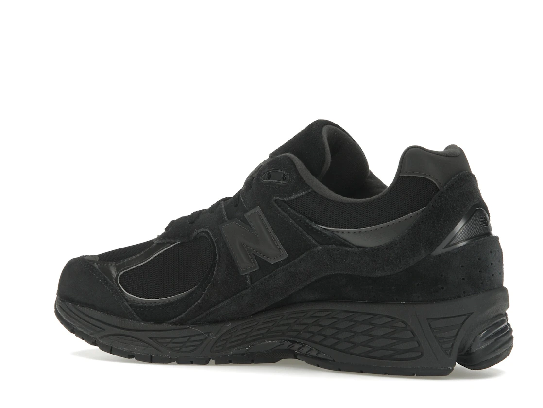 New Balance 2002R Triple Black Suede