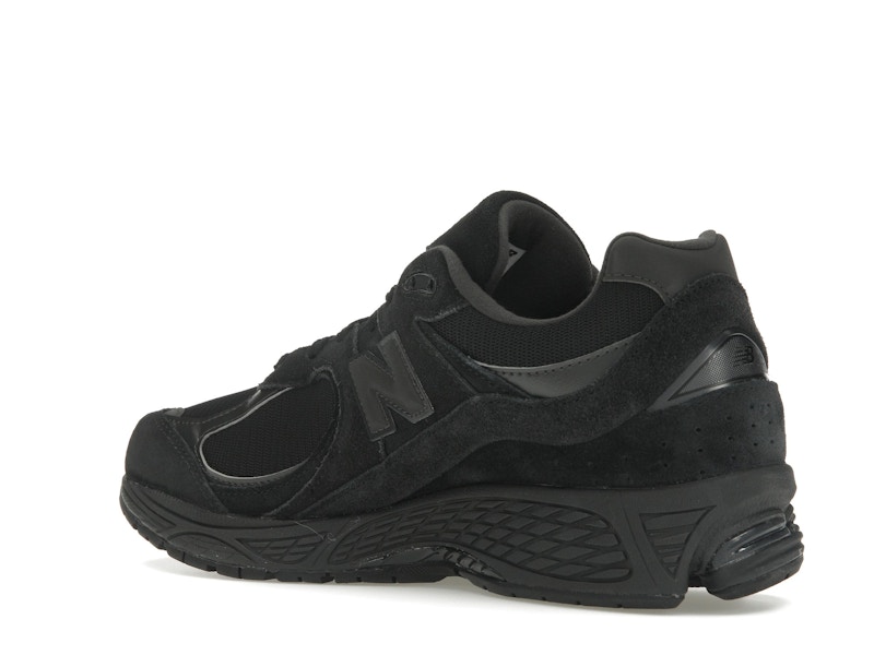 New Balance 2002R Triple Black Suede