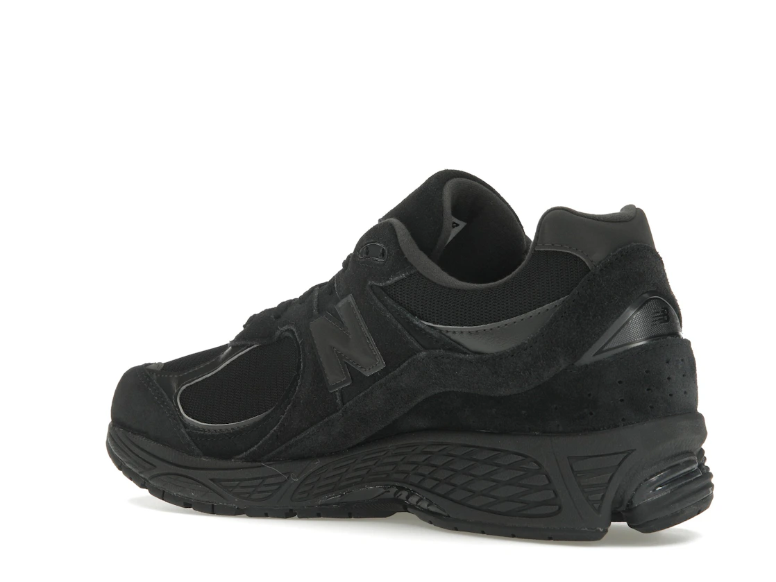 New Balance 2002R Triple Black Suede