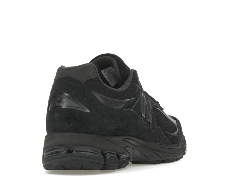 New Balance 2002R Triple Black Suede