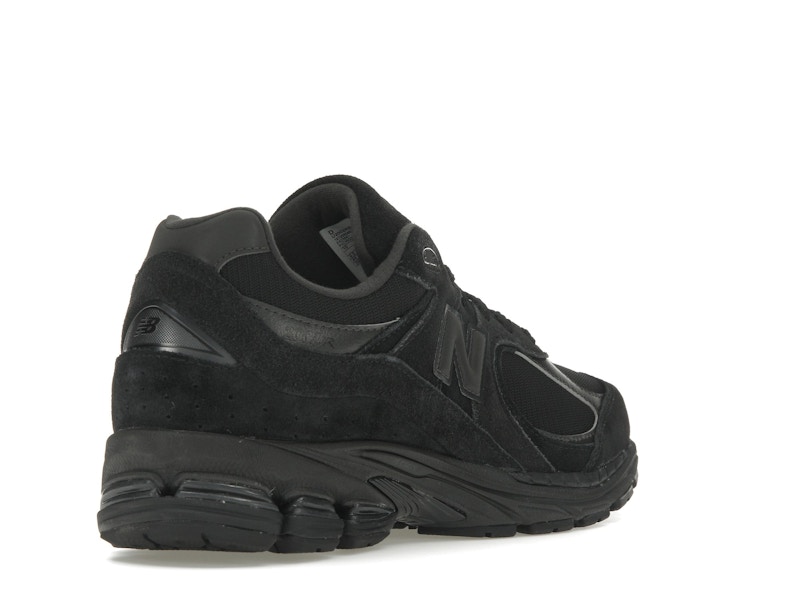 New Balance 2002R Triple Black Suede