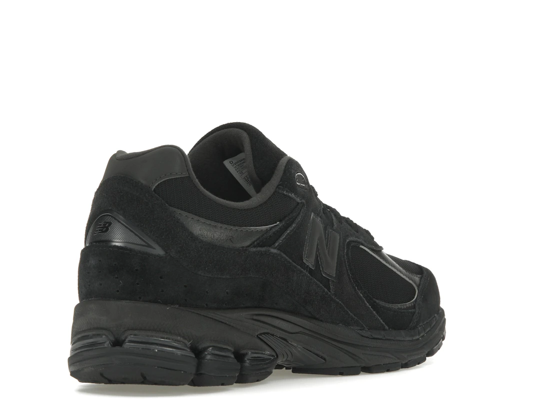 New Balance 2002R Triple Black Suede