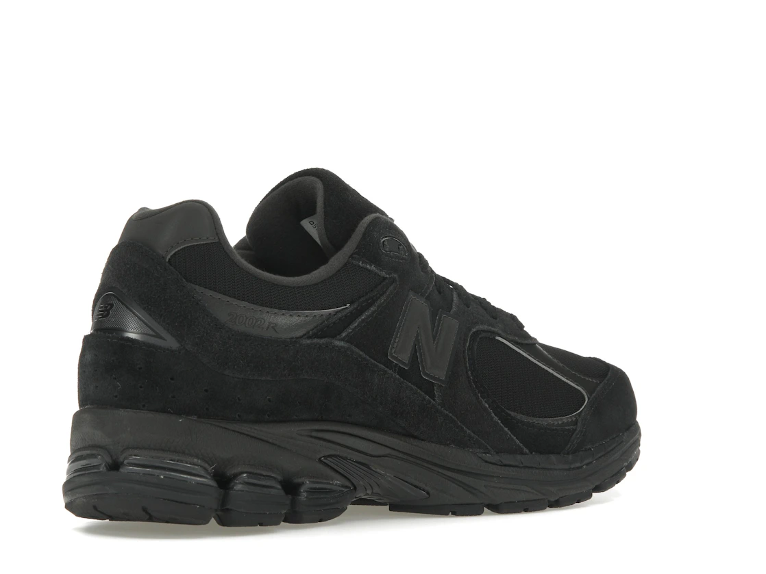 New Balance 2002R Triple Black Suede