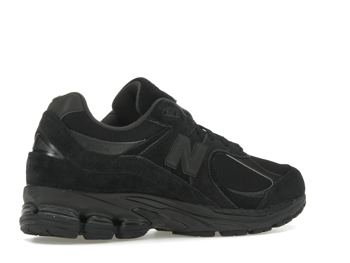 New Balance 2002R Triple Black Suede