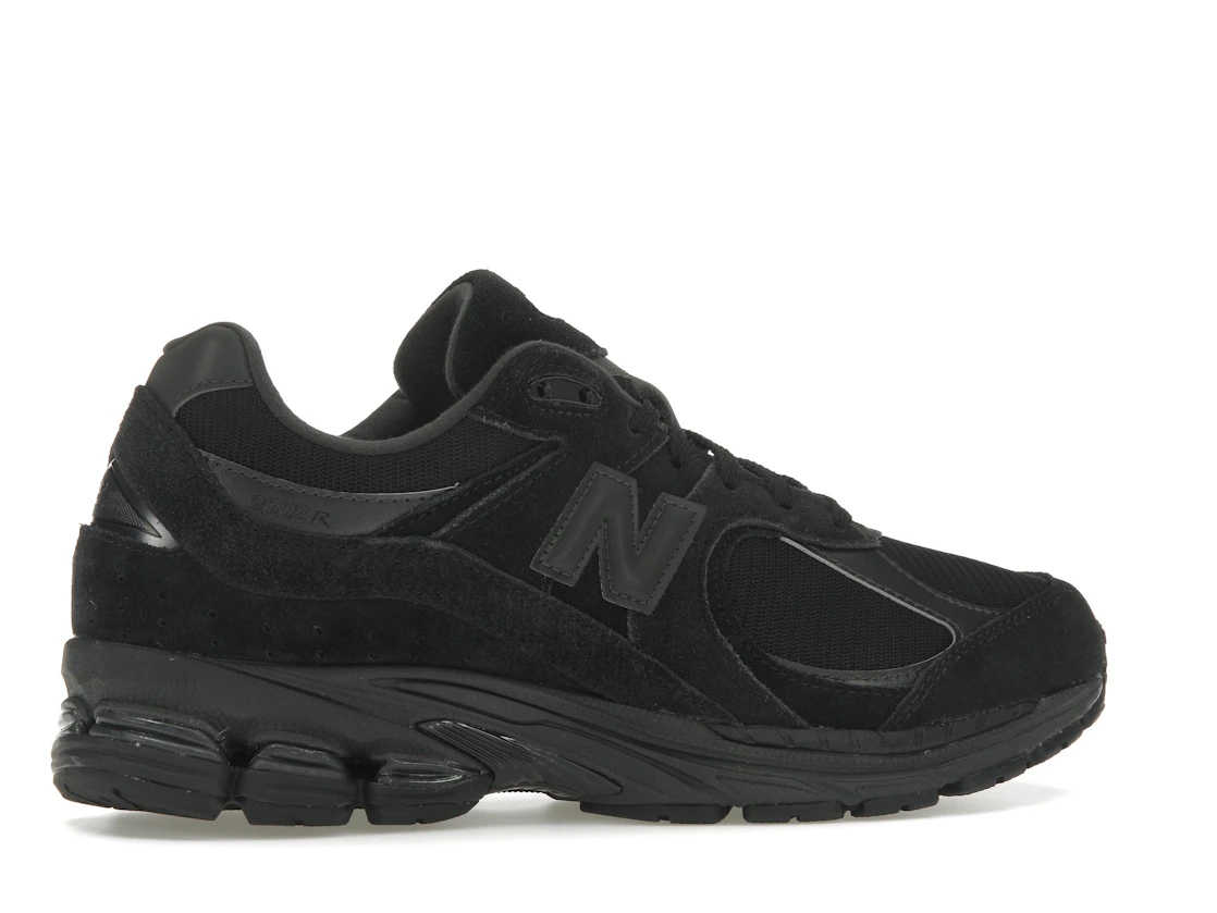 New Balance 2002R Triple Black Suede