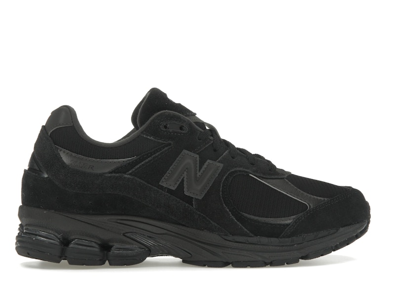 New Balance 2002R Triple Black Suede