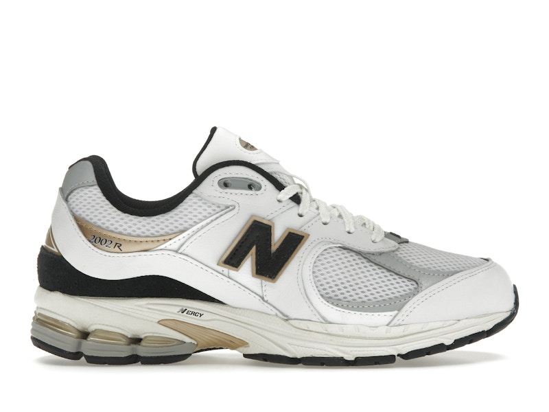 New Balance 2002R White Black Gold Metallic Men's - M2002RPN New Balance 2002R White Black Gold Metallic Men's - M2002RPN