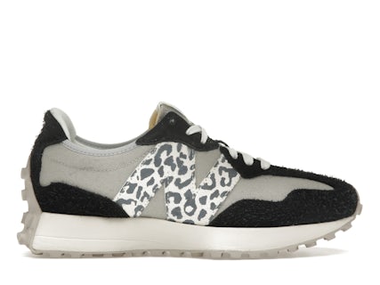 New Balance 327 Black Grey Leopard (Women's) Trainers WS327AP GB
