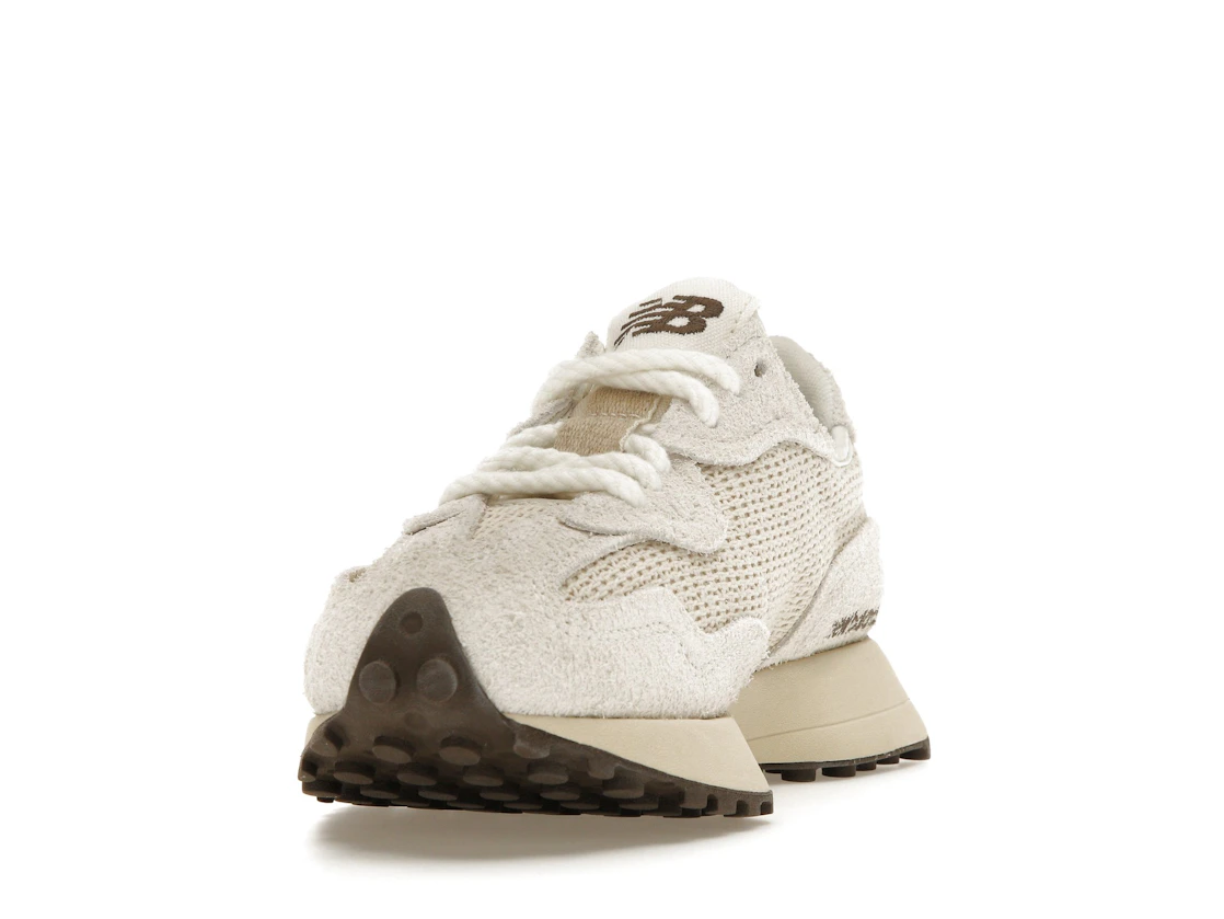 New Balance 327 Cream Brailed