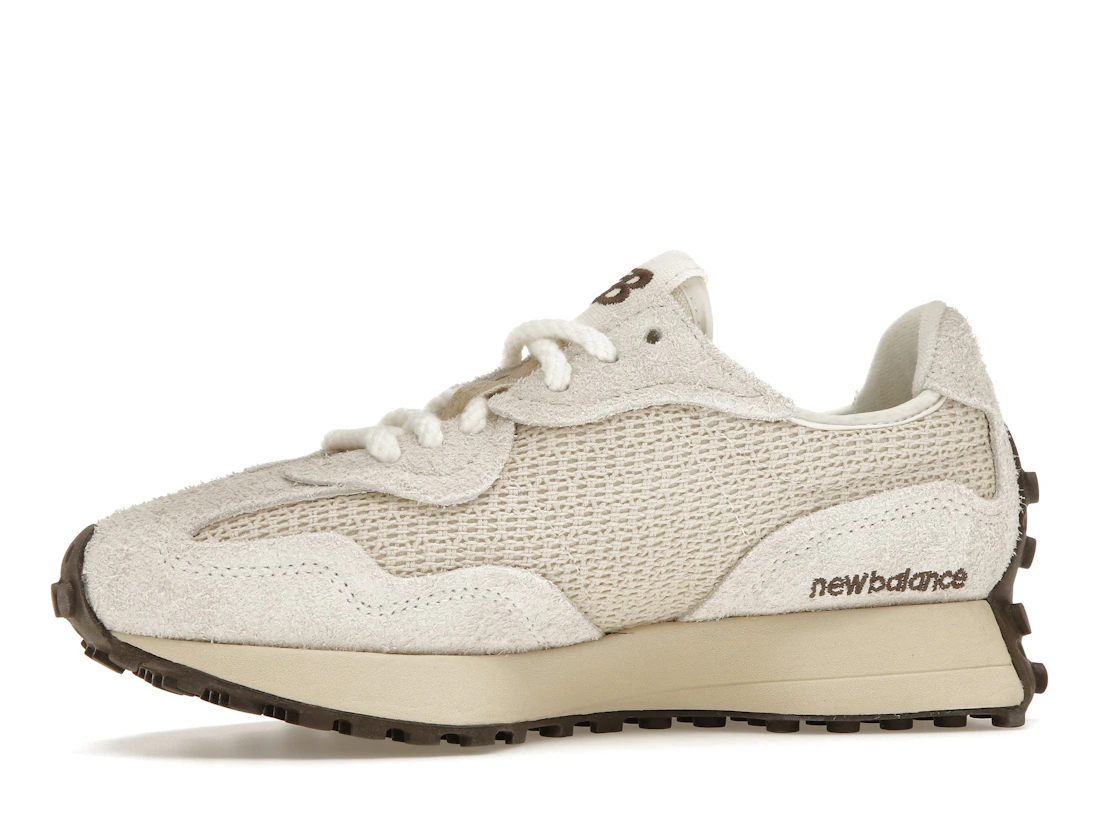 New Balance 327 Cream Brailed
