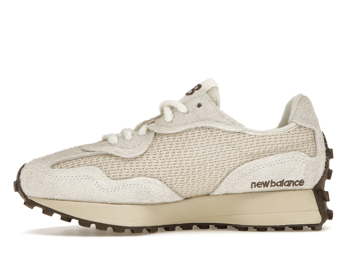 New Balance 327 Cream Brailed