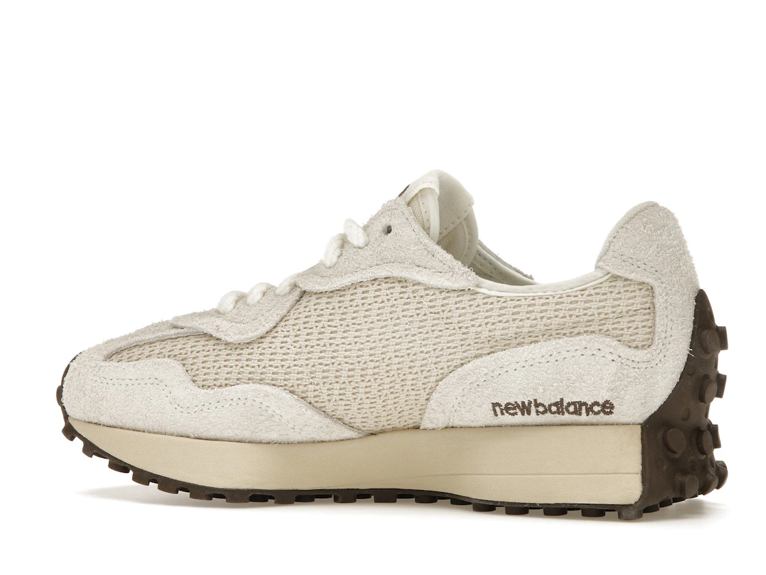 New Balance 327 Cream Brailed