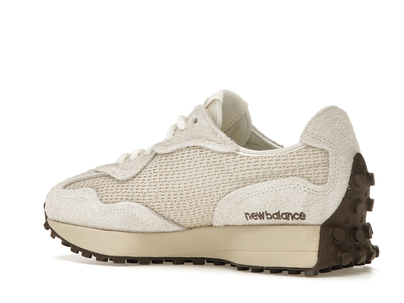New Balance 327 Cream Brailed
