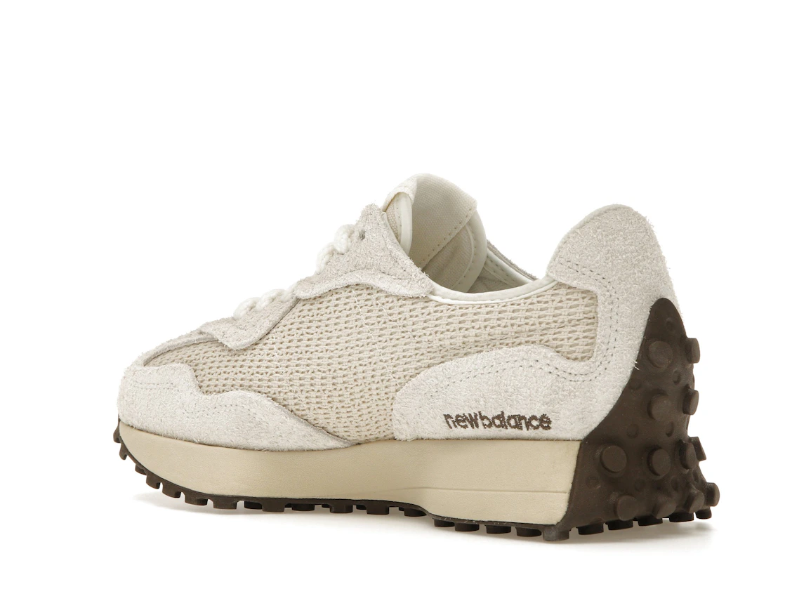 New Balance 327 Cream Brailed
