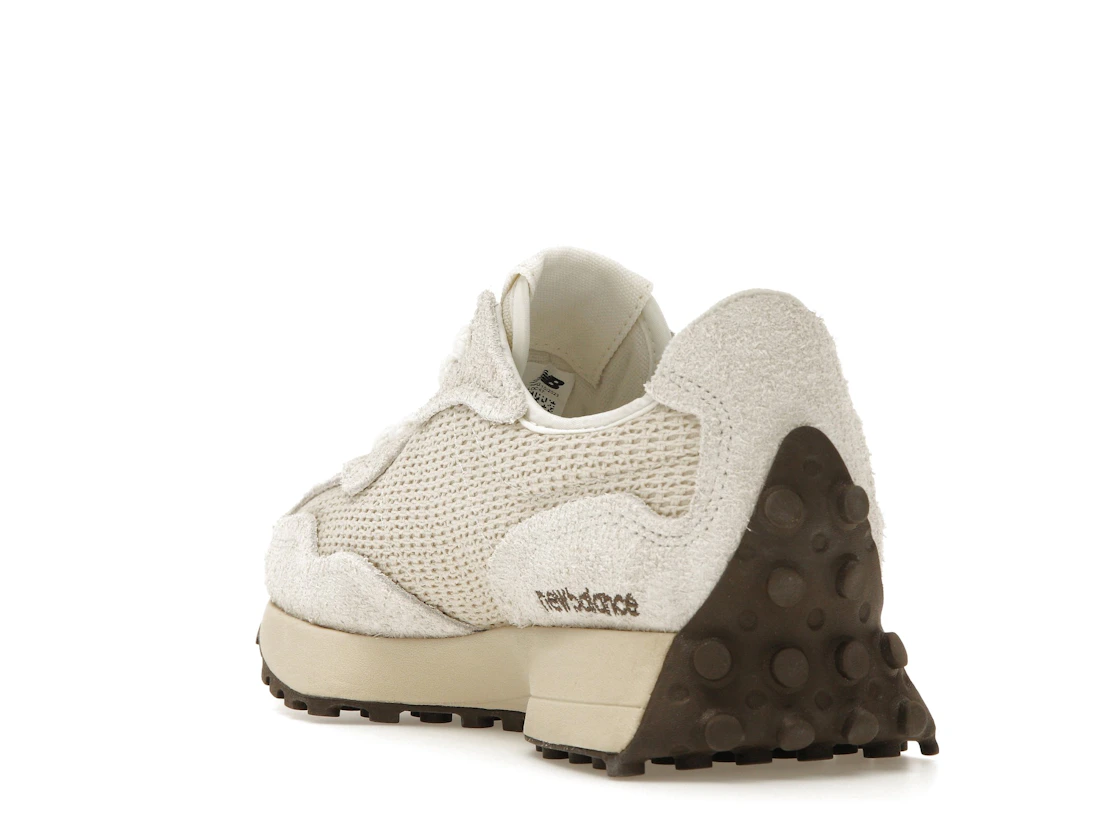 New Balance 327 Cream Brailed