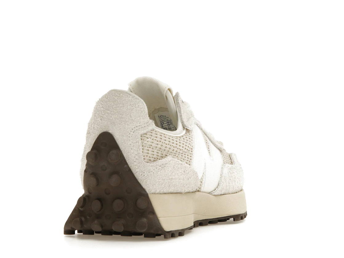 New Balance 327 Cream Brailed