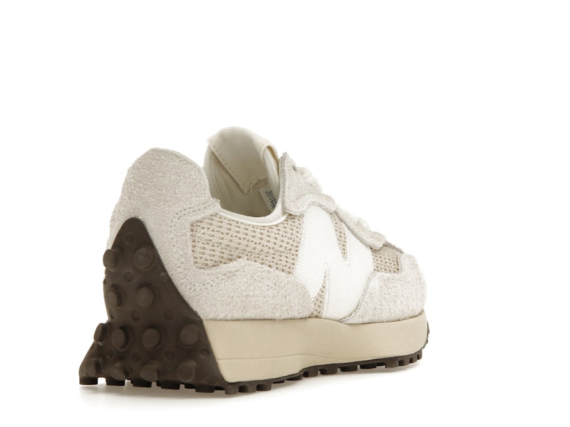 New Balance 327 Cream Brailed