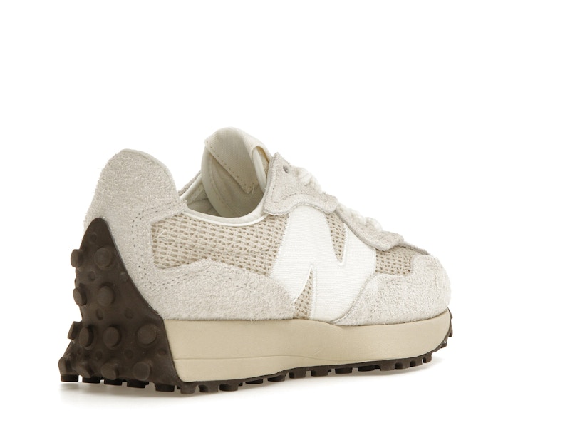 New Balance 327 Cream Brailed