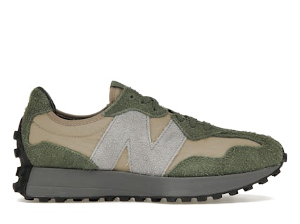 New Balance 327 Deep Olive Green Driftwood Men's Trainers