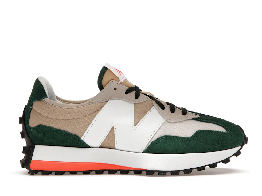 New balance 327 beige and green Clearance