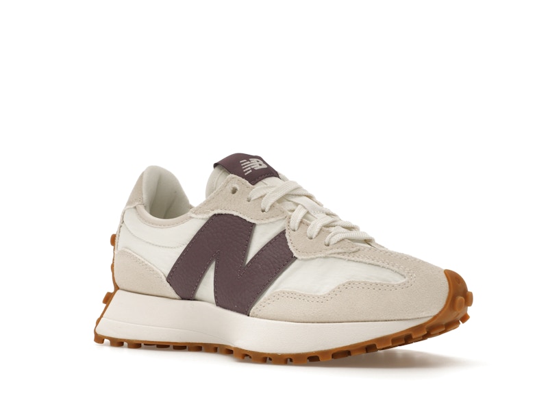 New Balance 327 Linen Sea Salt Dark Ice Wine (Women's)