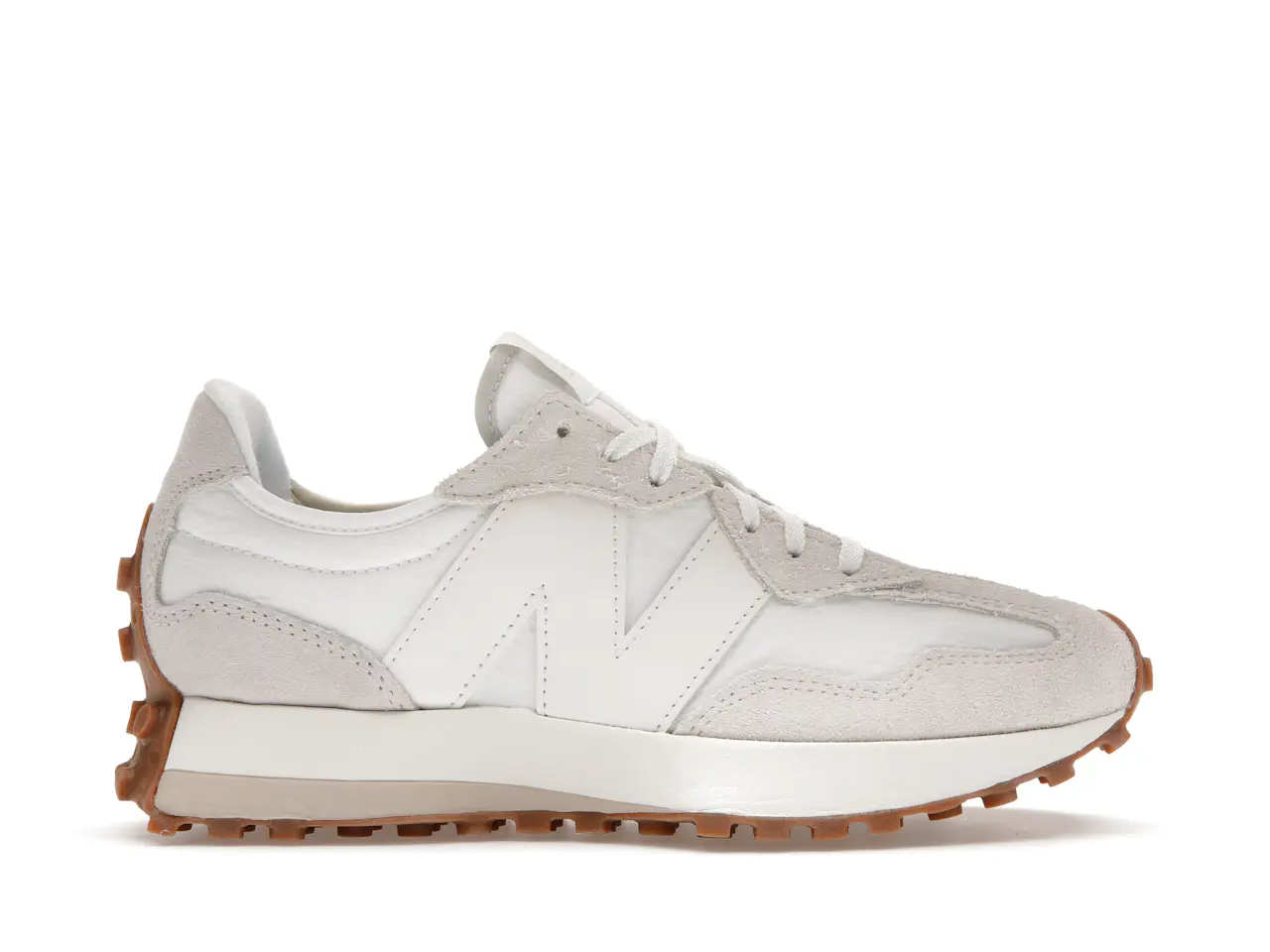 New Balance 327 White Beige Gum (Women's) - WS327TD - US