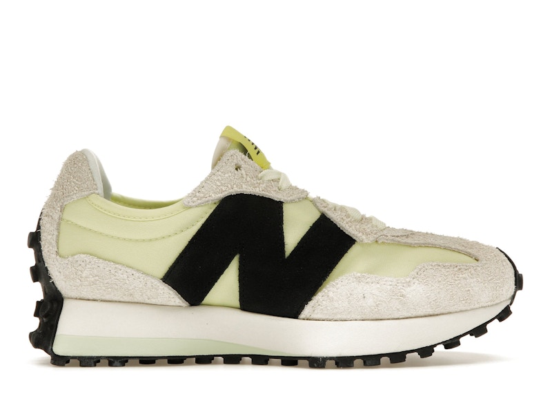New Balance 327 WeiB Schwarz Grau Gelb Damen WS327WG DE