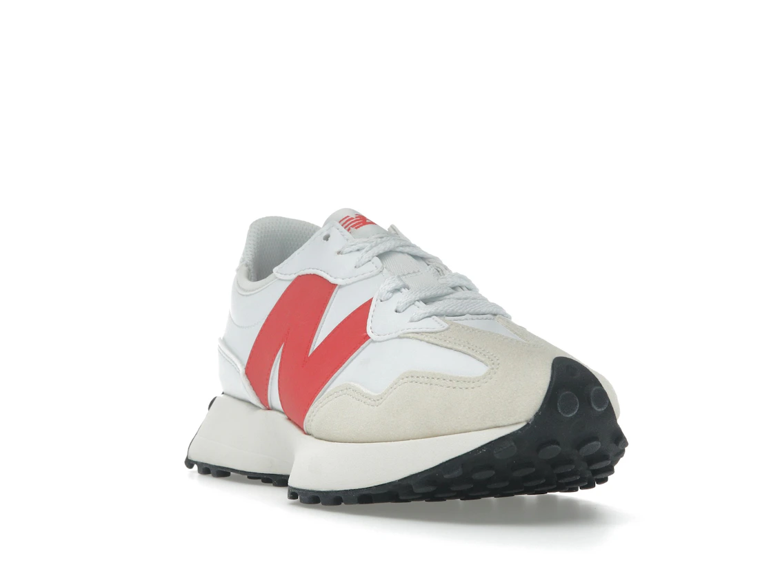 New Balance 327 White Burst Red