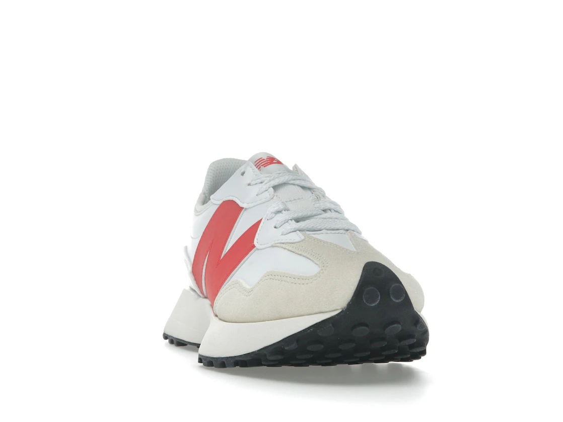 New Balance 327 White Burst Red