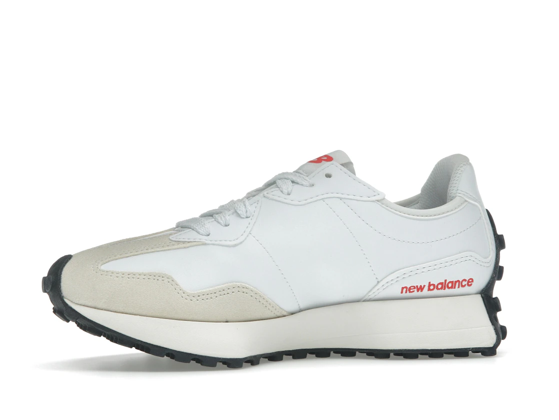 New Balance 327 White Burst Red