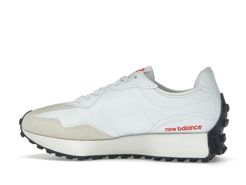 New Balance 327 White Burst Red